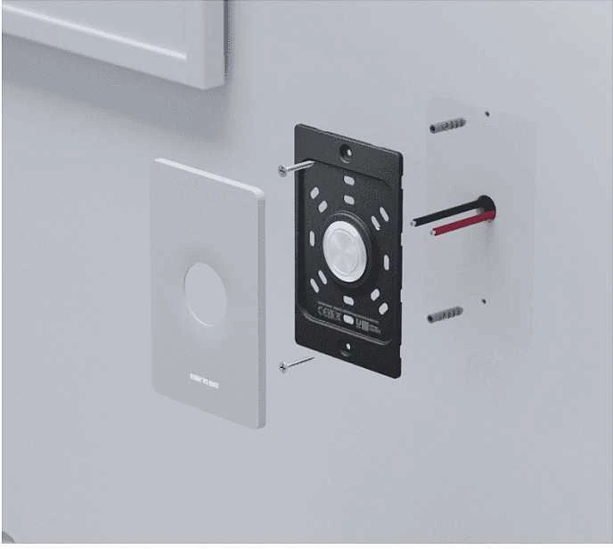 Ubiquiti UA-Button išėjimo mygtukas Vielinis