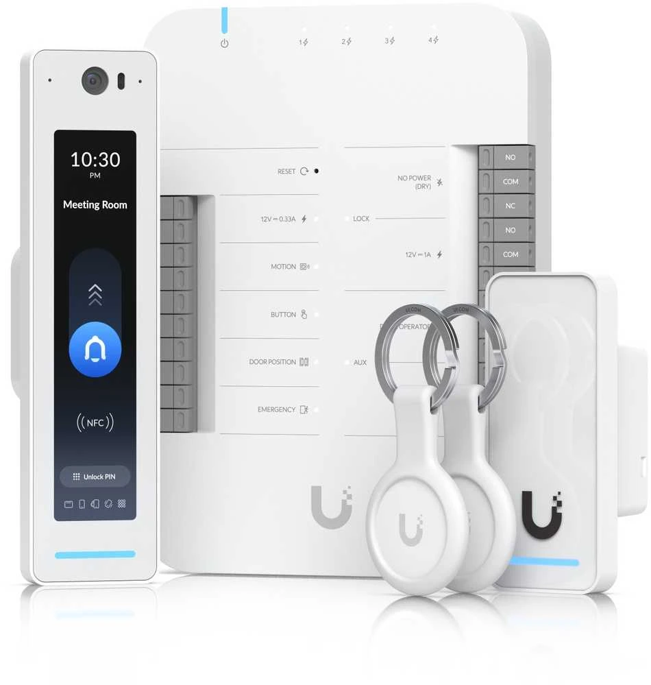 Ubiquiti G3 Starter Kit Pro apsaugos prieigos kontrolės sistema Pilkas, Baltas