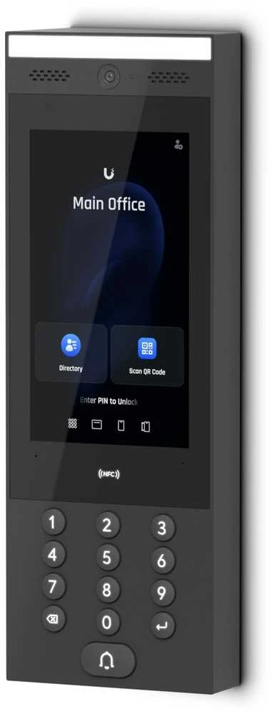 Ubiquiti UACC-Intercom-WM | UA-Intercom domofono laikiklis | Domofono pleišto tvirtinimas, 20° kampas