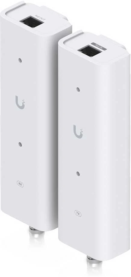 Maršrutizatorius Ubiquiti UACC-Retrofit-PoE-2Wire Tinklo siųstuvas ir imtuvas Balta 10, 100 Mbit/ai