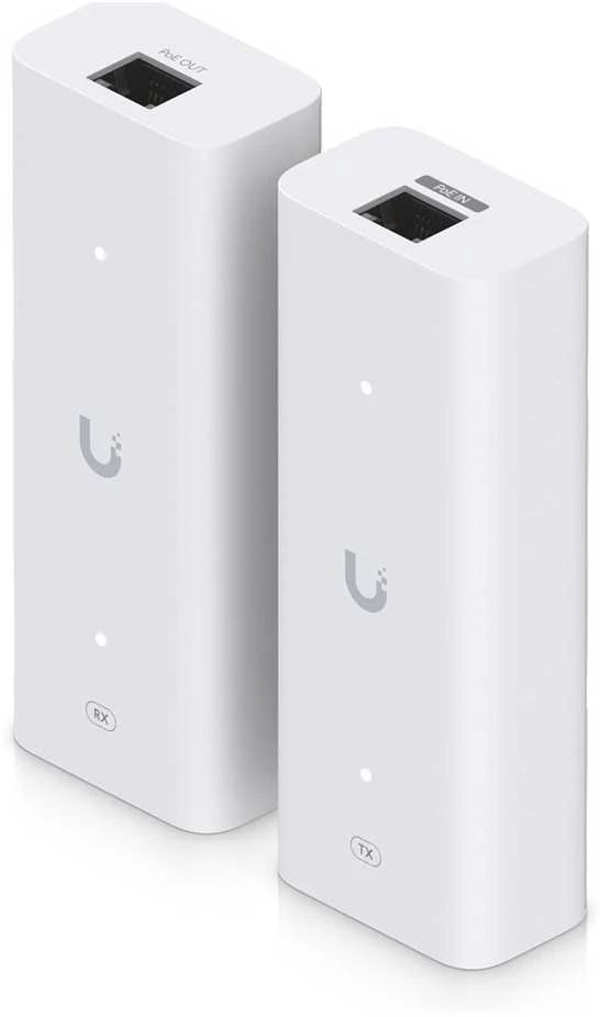 Maršrutizatorius Ubiquiti UACC-Retrofit-PoE-2Wire Tinklo siųstuvas ir imtuvas Balta 10, 100 Mbit/ai
