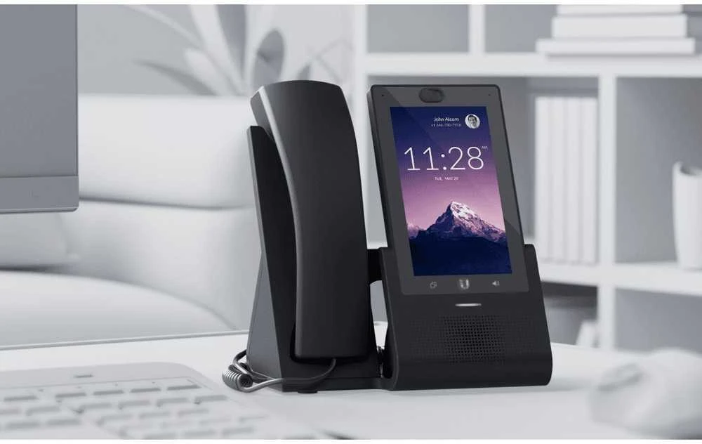 „Ubiquiti UTP-Touch-U“ | VoIP telefonas | „G2 Touch“, „UniFi Talk“, „Bluetooth“, „PoE“, 5 colių ekranas