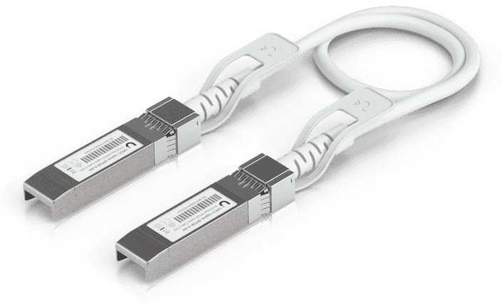 Ubiquiti UACC-Uplink-SFP28-0.3M kabelis InfiniBand / šviesolaidinis 0.3 m Baltas