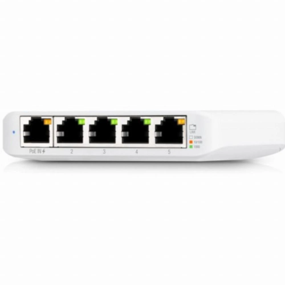Šakotuvas Ubiquiti USW-Flex vidaus/lauko 5Port Poe Gigabit jungiklis | Ubiquiti