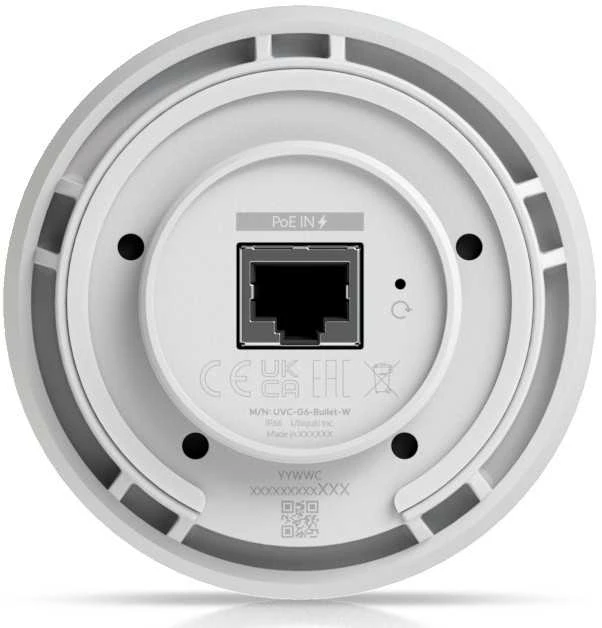 „UBIQUITI G6“ KURKINĖ VISŲ ORŲ 4K POE KAMERA SU 1/1,8 COLIO 8 MP VAIZDO JUTIKLIU, DAUGIAFUNKCINIU DIRBINIO INTELEKTRONINIU VARIKLIU IR TOLINO NUOTOLIO IR NAKTINIS MATYMAS