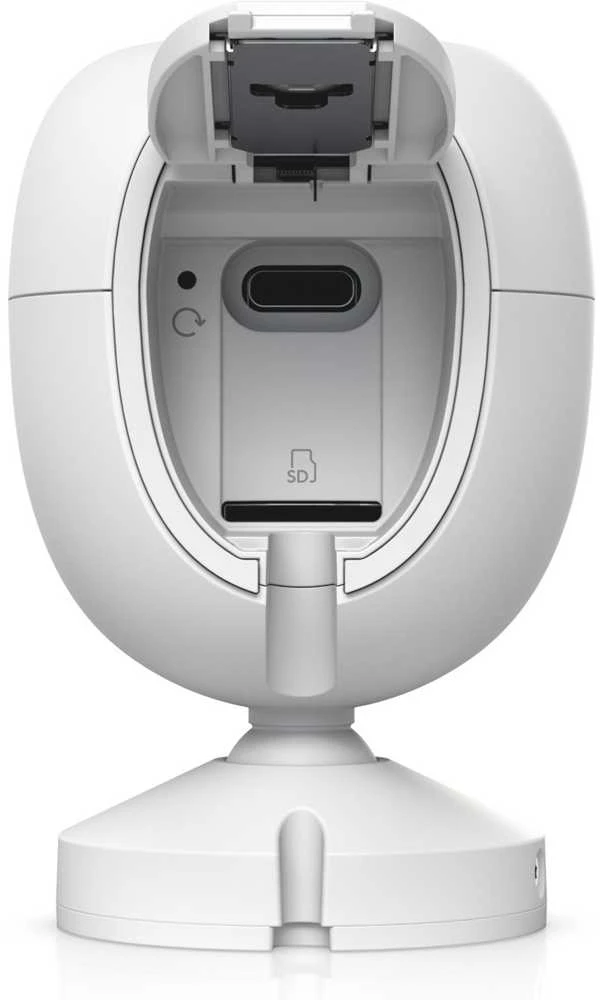 „UBIQUITI G6“ AKIMIRKSNIU ĮJUNGTA, 4K RAŠKOS „Wi-Fi“ PRIJUNGTA KAMERA SU 1/1,8 COLIO 8 MP VAIZDO JUTIKLIU, DAUGIAFUNKCINIU DIRBINIO SISTEMOS VARIKLIU IR DVIKRYPTIU GARSU