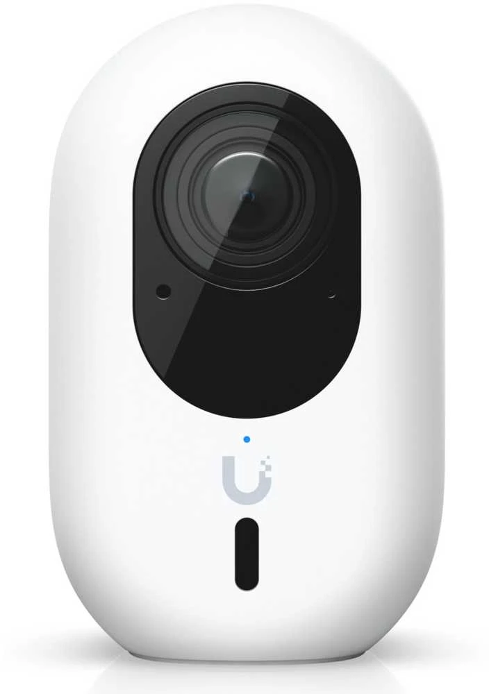 „UBIQUITI G6“ AKIMIRKSNIU ĮJUNGTA, 4K RAŠKOS „Wi-Fi“ PRIJUNGTA KAMERA SU 1/1,8 COLIO 8 MP VAIZDO JUTIKLIU, DAUGIAFUNKCINIU DIRBINIO SISTEMOS VARIKLIU IR DVIKRYPTIU GARSU