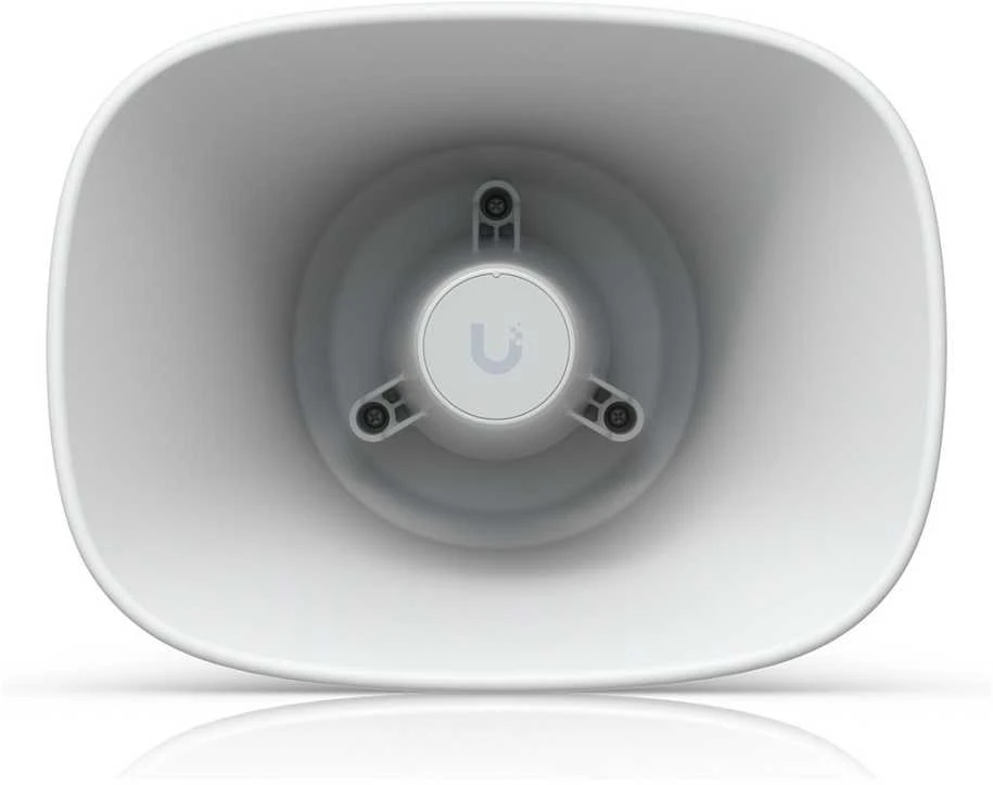 Kompiuterio kolonėlės UBIQUITI DI GARSIAKALBIS SU RIAUKŠČIAIS, TINKAMAI ORŲ APSAUGOTIMIS, 120 DB GARSIAKALBIS SU PAŽANGIA DI ĮSPĖJIMO FUNKCIJA IR UNIVERSALIOMIS SIENOS, KAMPO IR STOVO MONTAVIMO GALIMYBĖMIS.