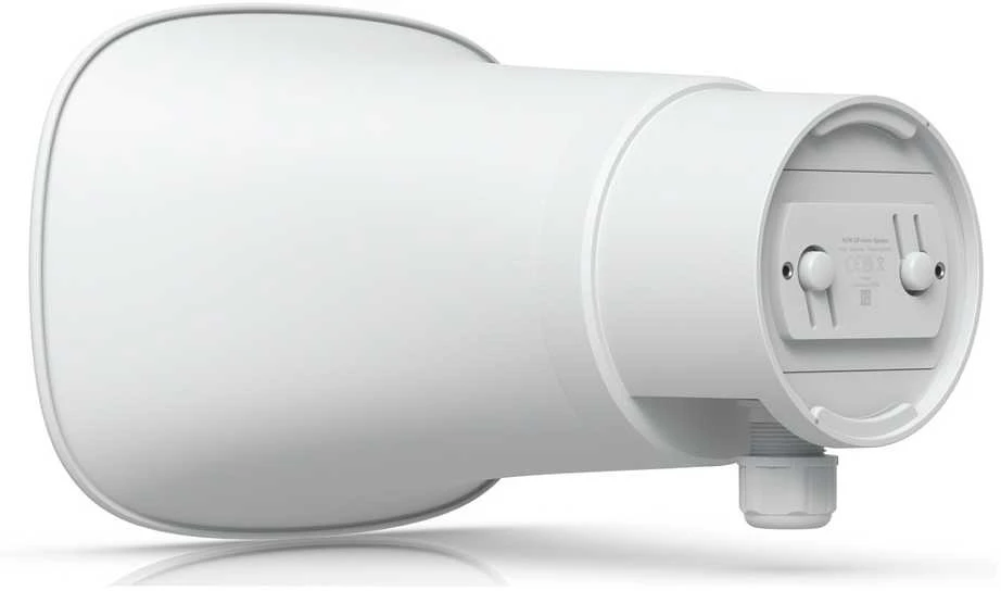 Kompiuterio kolonėlės UBIQUITI DI GARSIAKALBIS SU RIAUKŠČIAIS, TINKAMAI ORŲ APSAUGOTIMIS, 120 DB GARSIAKALBIS SU PAŽANGIA DI ĮSPĖJIMO FUNKCIJA IR UNIVERSALIOMIS SIENOS, KAMPO IR STOVO MONTAVIMO GALIMYBĖMIS.