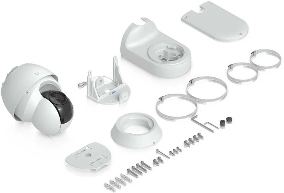 UBIQUITI UVC-AI-PTZ-PRECISION-W PRAMONINĖ 4K PTZ KAMERA, 31 KARTŲ OPTINIS PRIARTINIMAS, LIDAR TECHNOLOGIJA