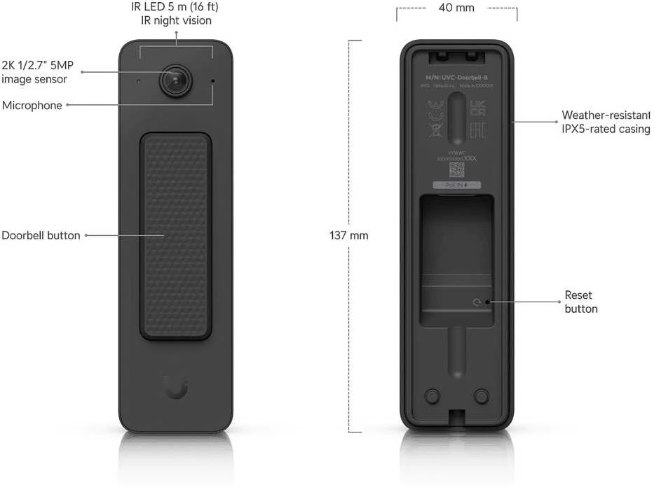 UBIQUITI DOORBELL LITE