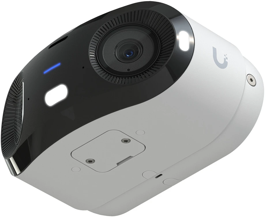 Ubiquiti UVC-G6-180-W IP kamera, skirta naudoti viduje ir lauke, su dvigubais jutikliais, 16MP, 20 FPS, POE+,