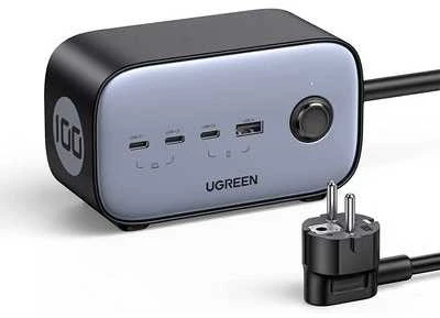 Pakrovėjas UGREEN CD268, 65 W, 1.8 m/ kubas EU  (juodas)