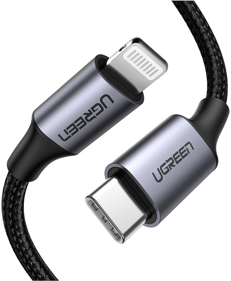 Kabelis Ugreen USB-C – Lightning, 1m (UGR268)