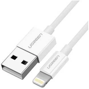 UGREEN nikeliuotas USB - Lightning laidas MFi 1m