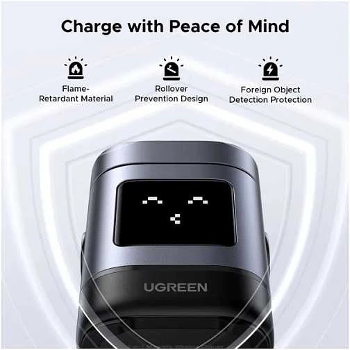 Bevielis įkroviklis UGREEN 2-in-1 Magnetic Wireless Charger