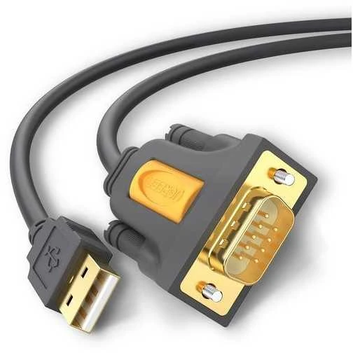 UGREEN USB į RS232 nuoseklusis kabelis USB serijinis DB9