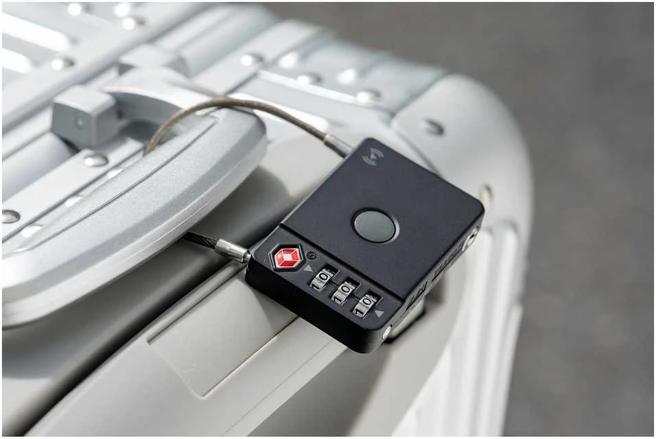MiLi GPS Bluetooth MiLock Tracker HD-P16-L (tik Apple) bagažo užraktas juodos spalvos