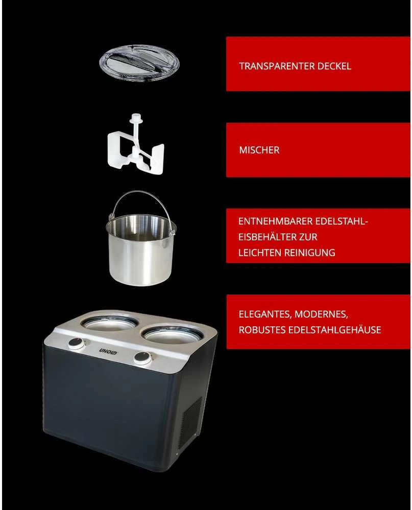 Unold 48835 Doppio Nero juoda