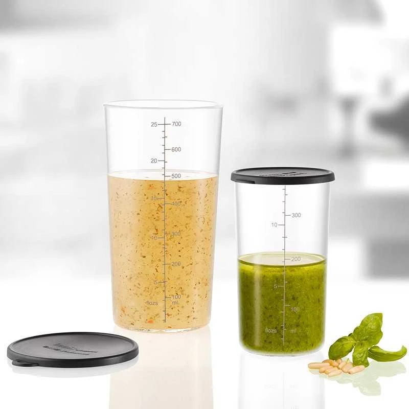 Plakiklis Unold ESGE 7150 Magic Wand Puodelių rinkinys Glass w. Dangtis