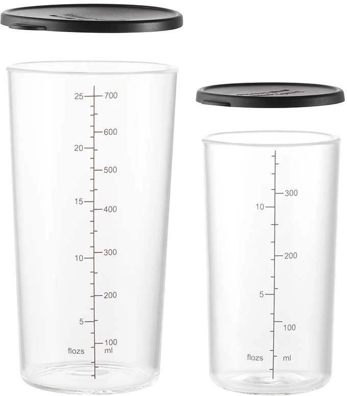 Plakiklis Unold ESGE 7150 Magic Wand Puodelių rinkinys Glass w. Dangtis