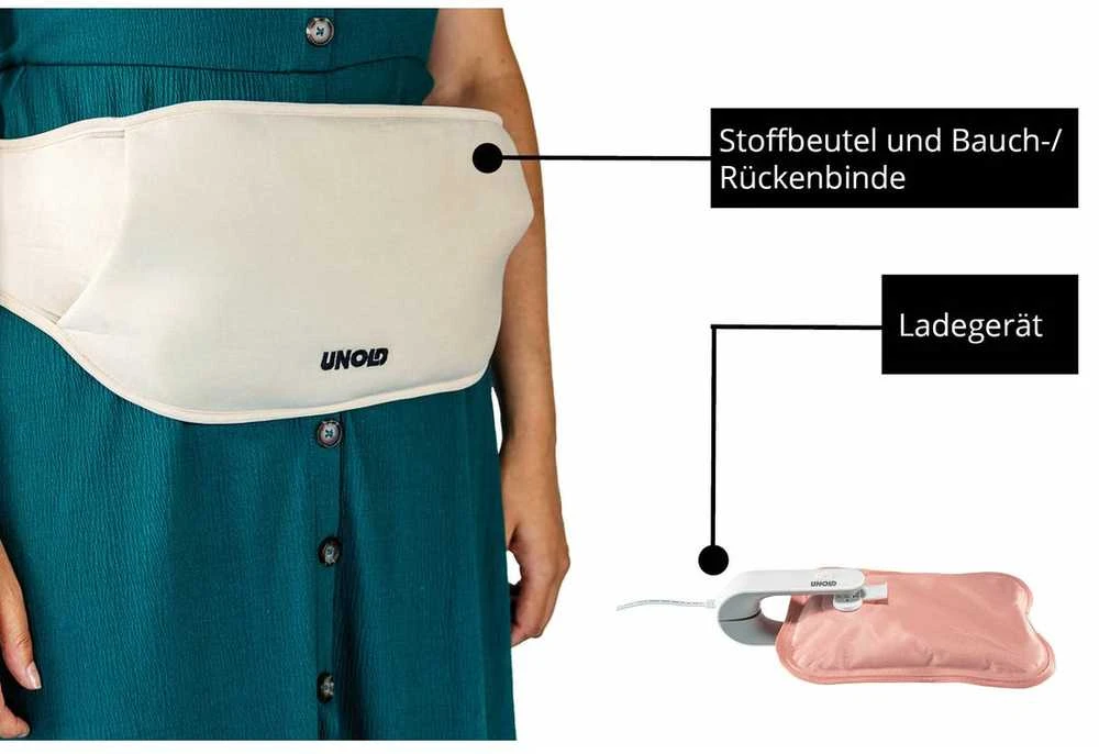 Unold Wärmi Electric Hot Vanduo Bottle smėlio spalvos (86010)