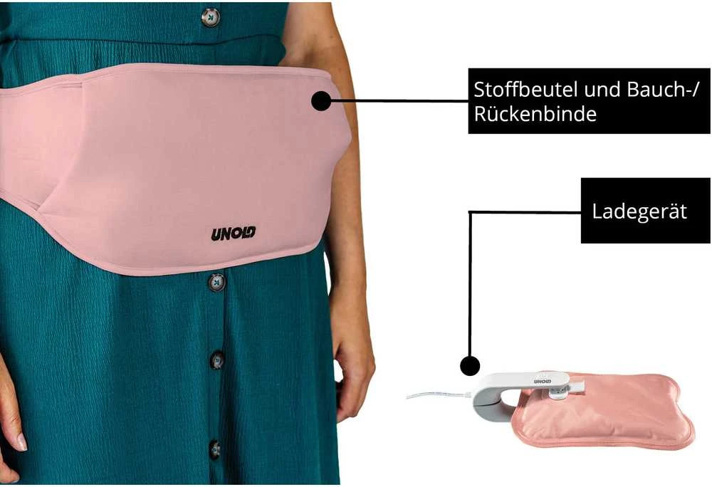 Unold Wärmi Electric Hot Vanduo Bottle rosa (86014)