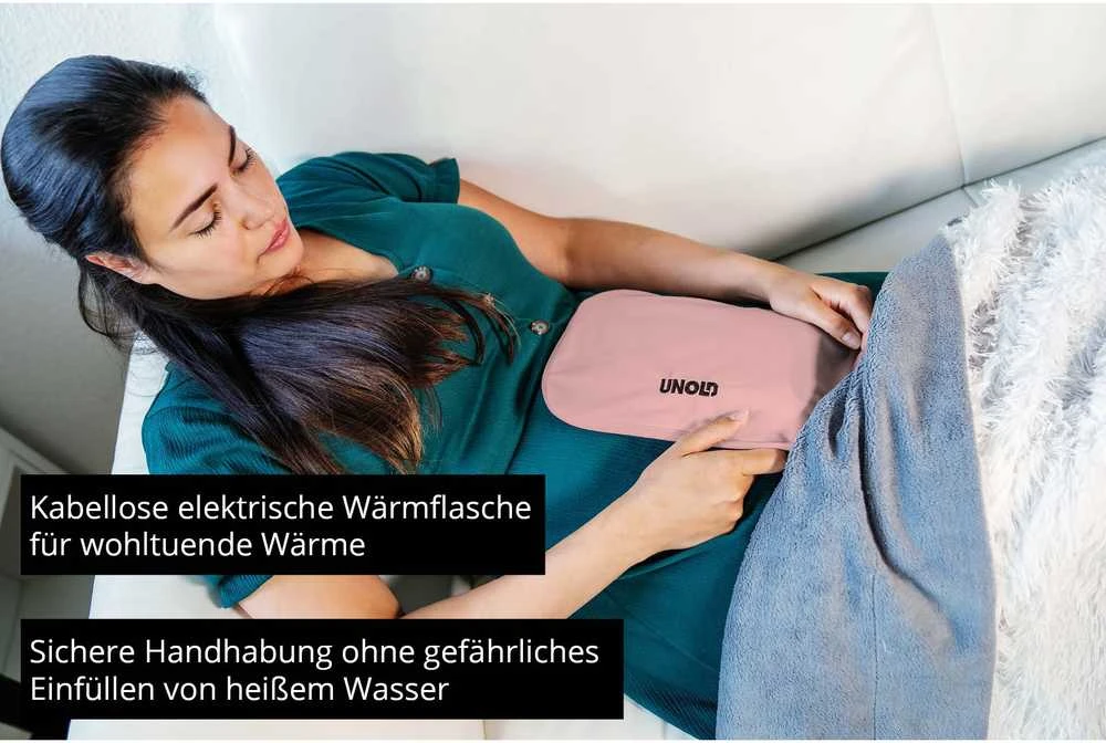 Unold Wärmi Electric Hot Vanduo Bottle rosa (86014)