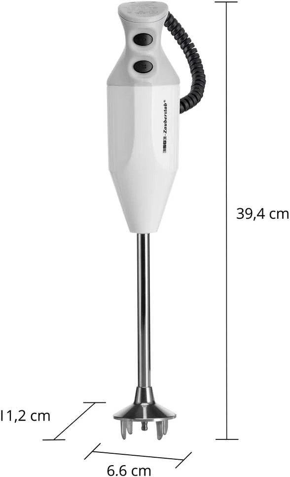 Plakiklis Unold Nesenas 90880 ESGE magic wand P 350 profesionalus rankinis trintuvas, baltas