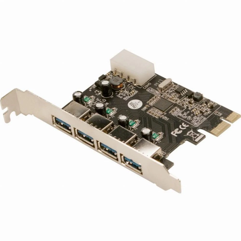 Išplėtimo plokštė Logilink PC0057A-Card PCI-Express 4xUSB3.0