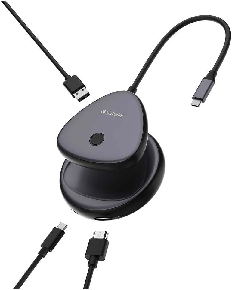 Verbatim belaidis vaizdo perdavimo adapteris 4K USB-C Share My Screen 32147