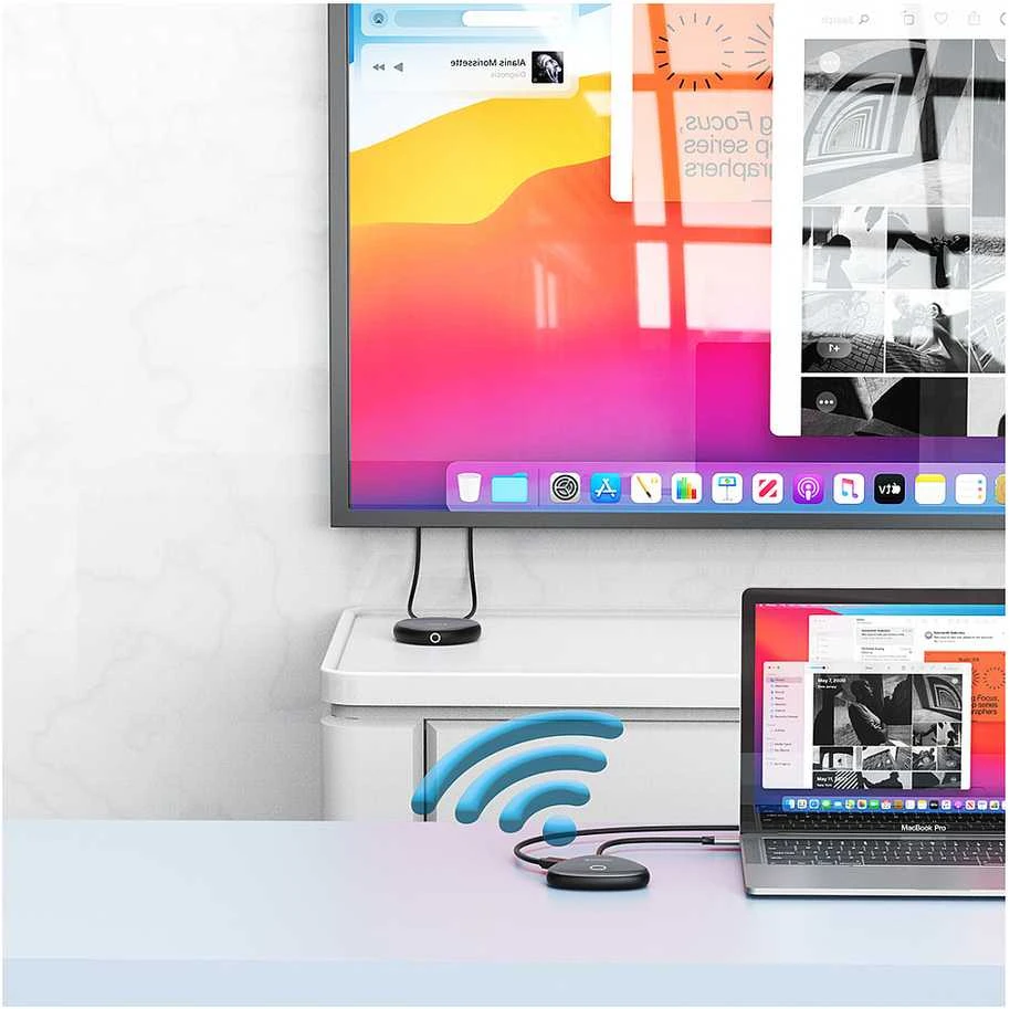 Verbatim belaidis vaizdo perdavimo adapteris 4K USB-C Share My Screen 32147