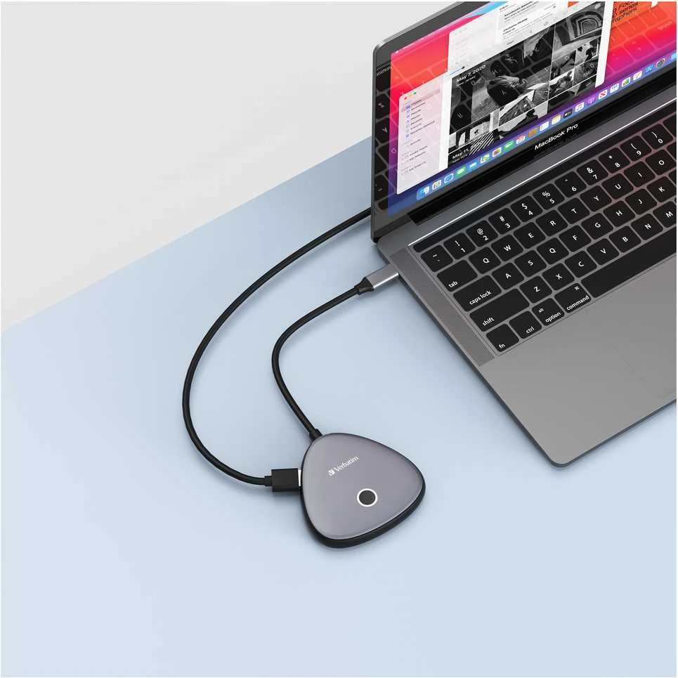 Verbatim belaidis vaizdo perdavimo adapteris 4K USB-C Share My Screen 32147