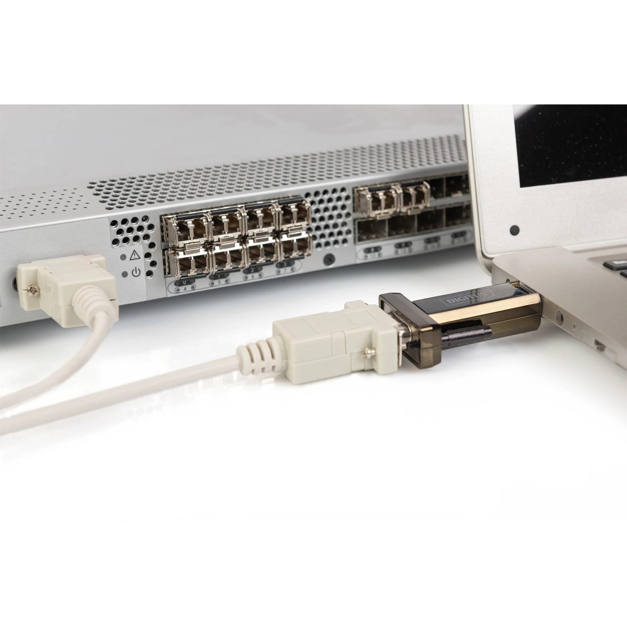 Assmann Electronic Assmann elektroninis DIGITUS 40x keitiklis USB2.0 į serijinį RS232 įsk. USB laidas 80cm juodas FTDI/FT323RL Chipset