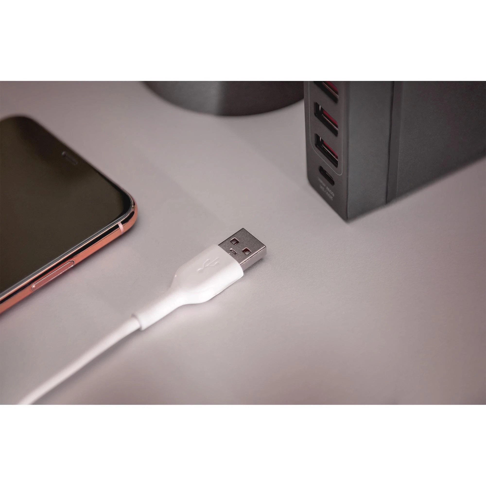 Digitus Skaitmenas | Įkroviklis/duomenų kabelis | DB-600106-010-W | USB-A į „Lightning“.