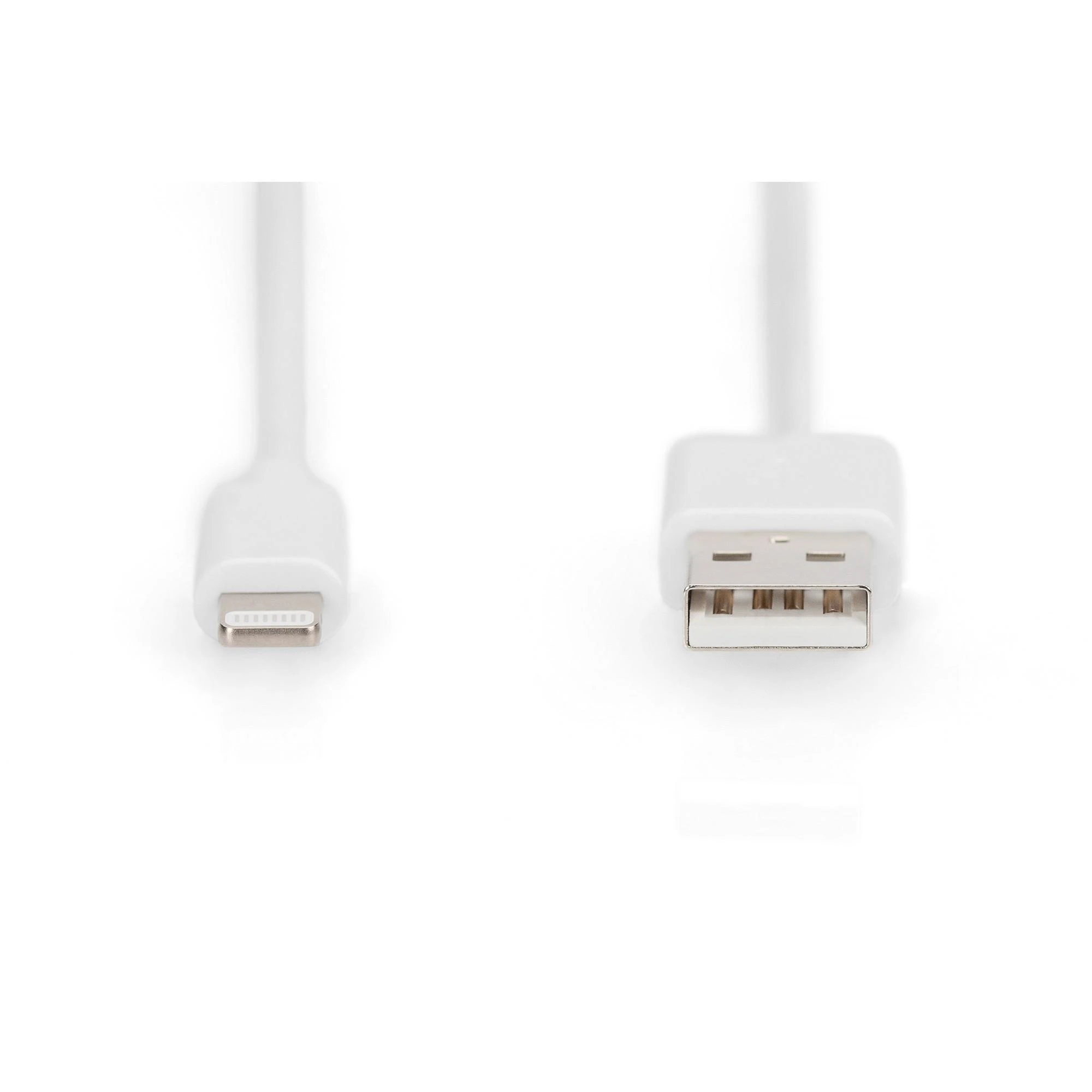Digitus Skaitmenas | Įkroviklis/duomenų kabelis | DB-600106-010-W | USB-A į „Lightning“.