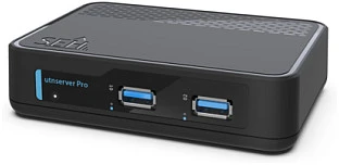Carruzzo SEH utnserver Pro spausdinimo serveris Eterneto LAN Juoda