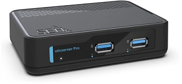 Carruzzo SEH utnserver Pro spausdinimo serveris Eterneto LAN Juoda