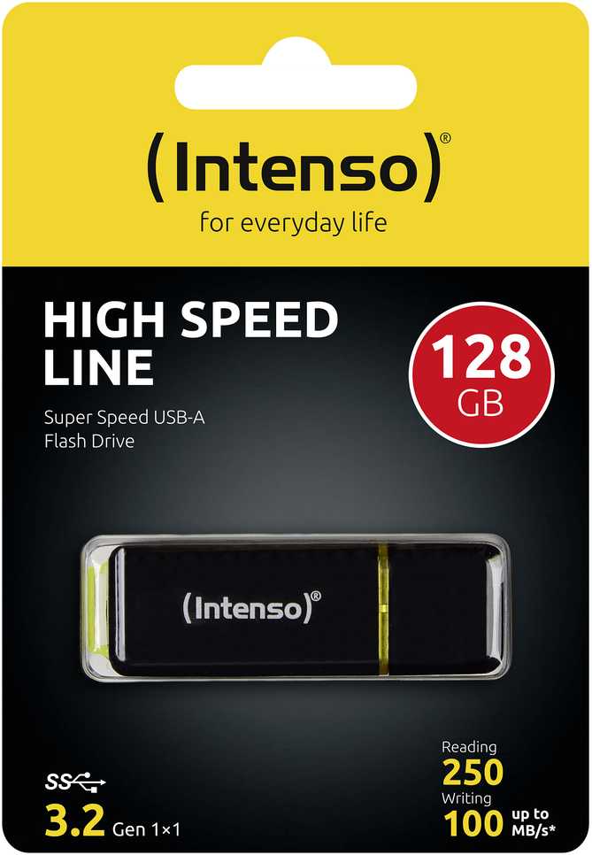USB Stick 128GB Intenso High Speed Line USB 3.1