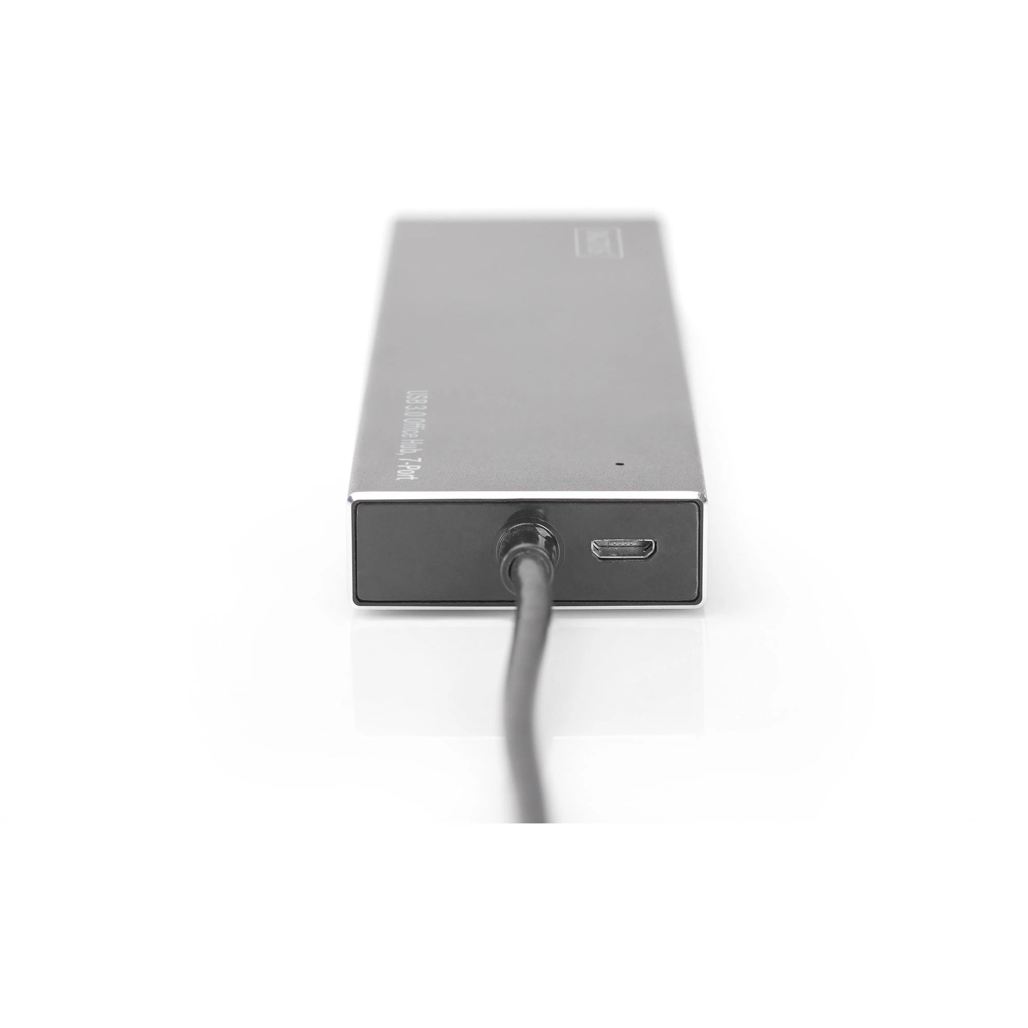 Assmann Electronic DIGITUS Hub 7 prievadų USB 3.0 SuperSpeed, maitinimo šaltinis, HQ aliuminis