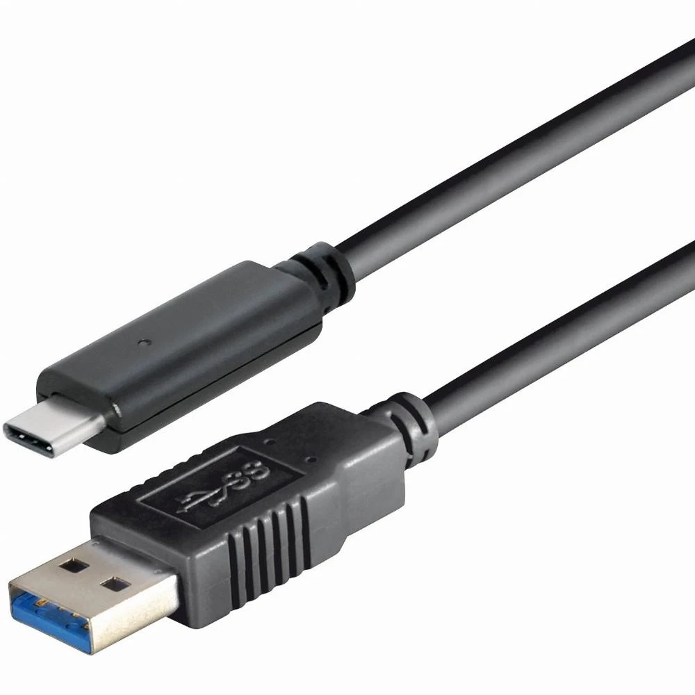 S-Conn Kabelis USB Shiverpeaks USB-A - USB-C 1.8 m Juodas (77141-1.8)