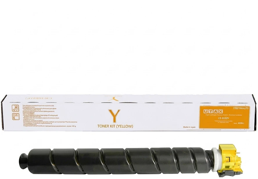 Carruzzo UTAX 1T02YMAUT0 tonerio kasetė 1 vnt Originalus Geltona