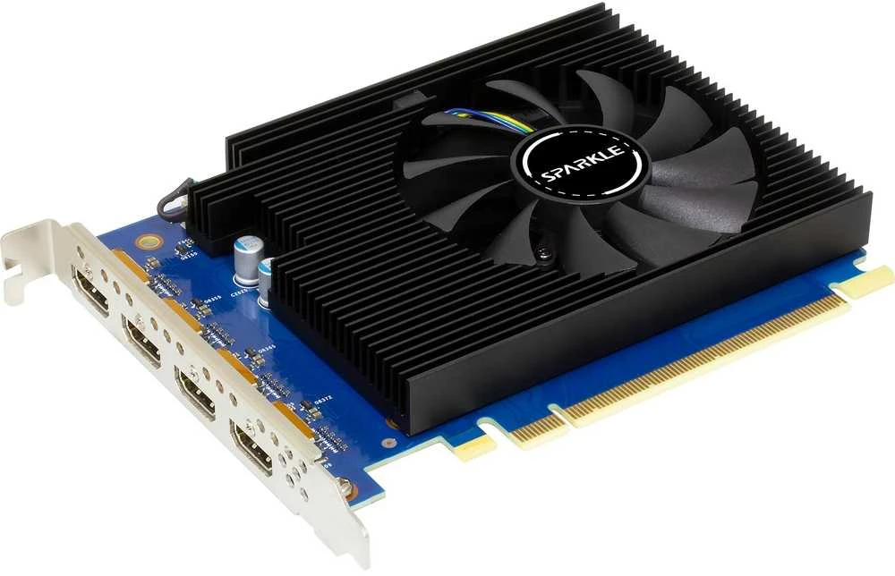 Vaizdo plokštė Grafikos plokštė Sparkle Intel Arc A310 Omni View 4GB GDDR6, Single Fan