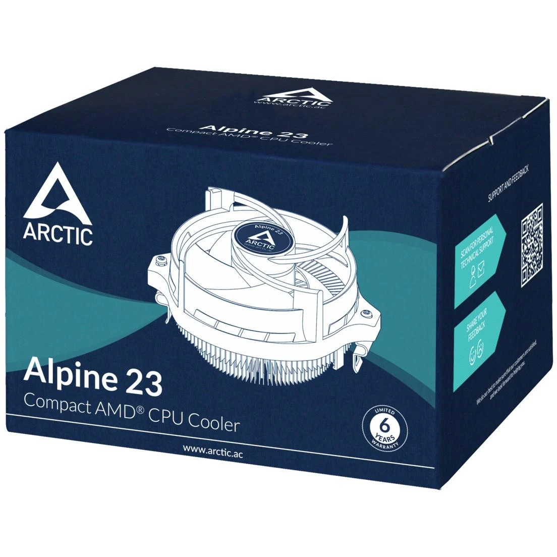 ARCTIC Alpine 23 | CPU aušintuvas
