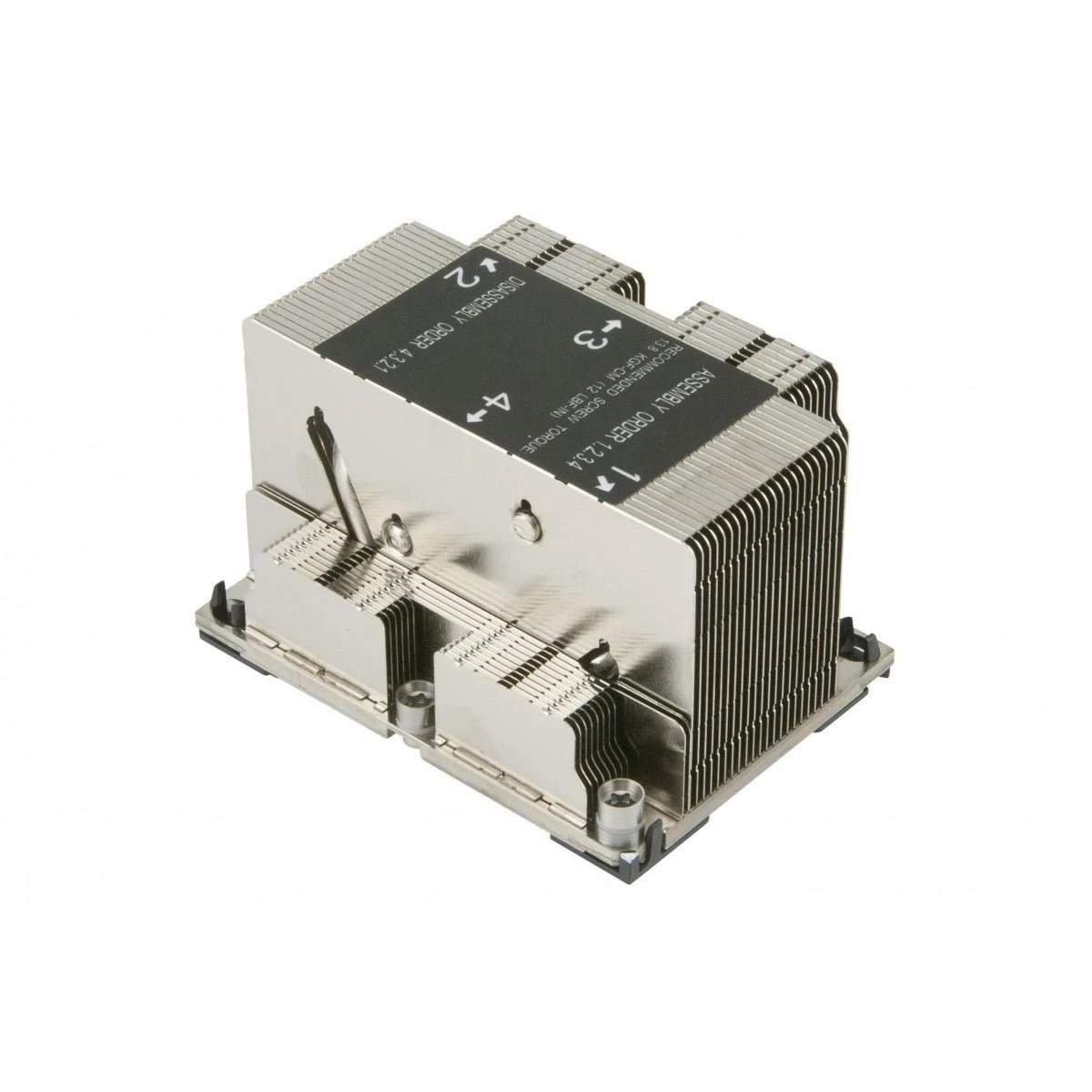 Supermicro SNK-P0068PSC kompiuterio aušinimo komponentas Procesorius Aušintuvas Pilka