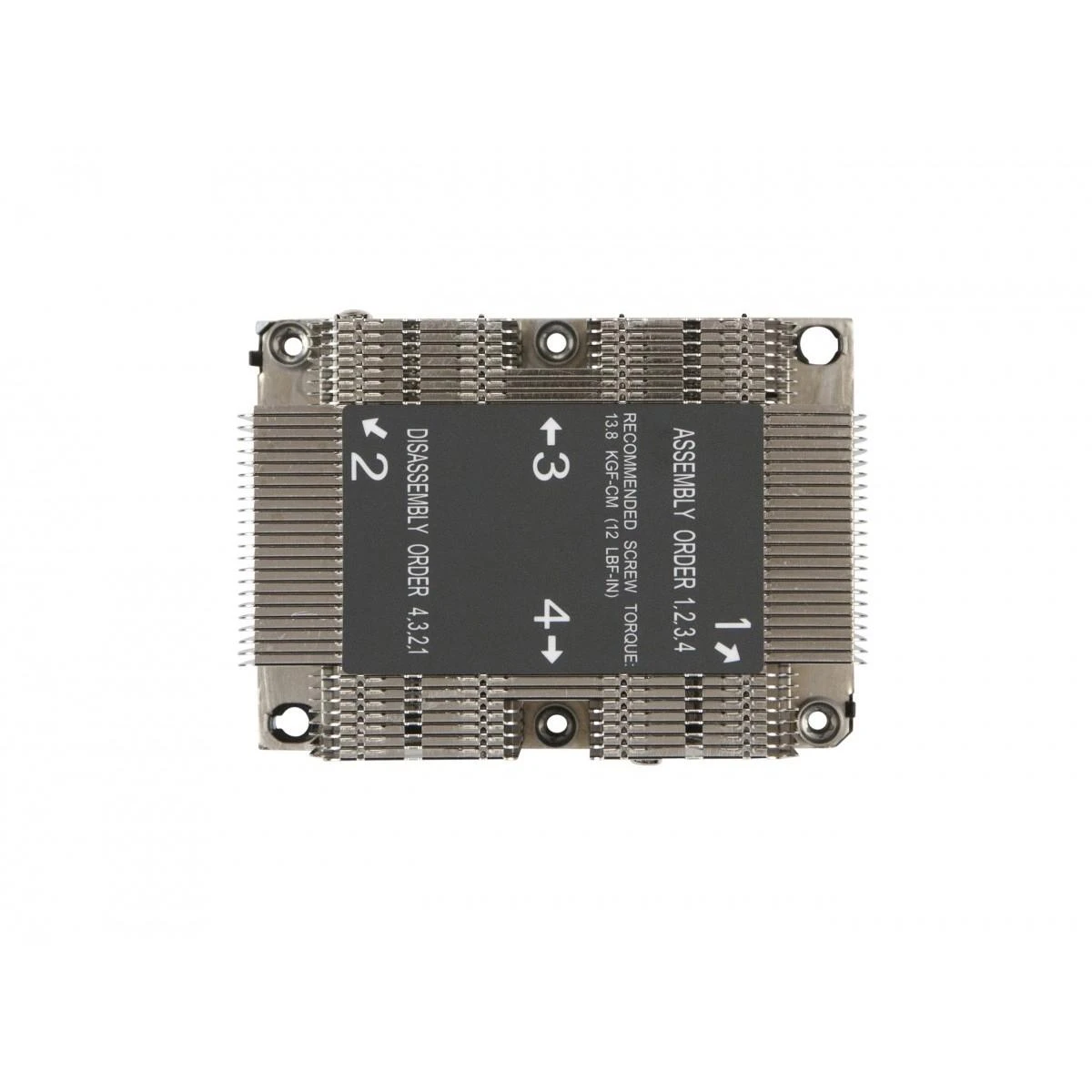 Supermicro SNK-P0068PS kompiuterio aušinimo komponentas Procesorius Aušintuvas