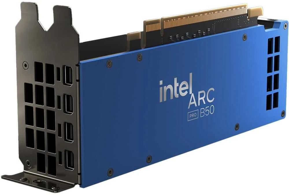 INTEL ARC Pro B50 16 GB vaizdo plokštė