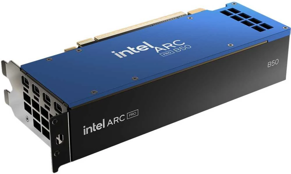 INTEL ARC Pro B50 16 GB vaizdo plokštė