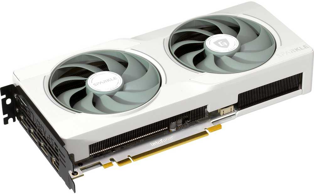Vaizdo plokštė Sparkle Intel Arc B570 GUARDIAN OC 10 GB GDDR6 Luna Edition