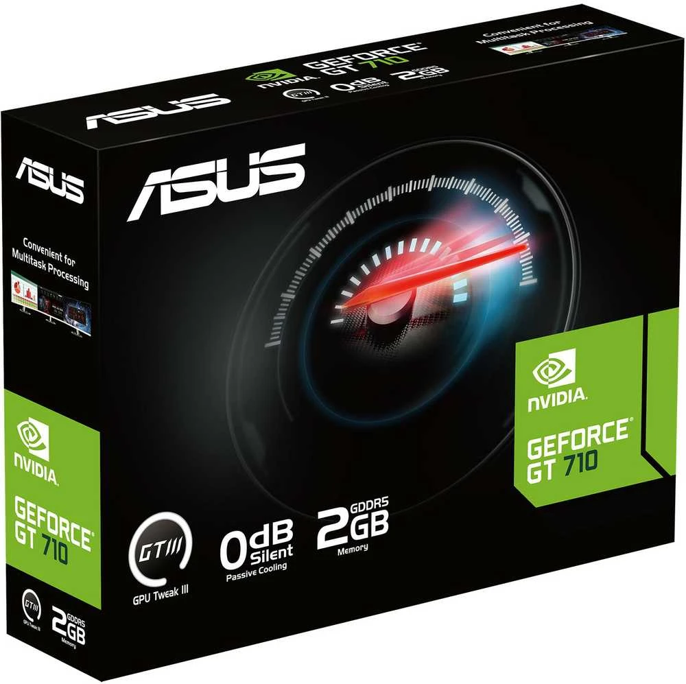Vaizdo plokštė ASUS GeForce GT 710 2GB GDDR3